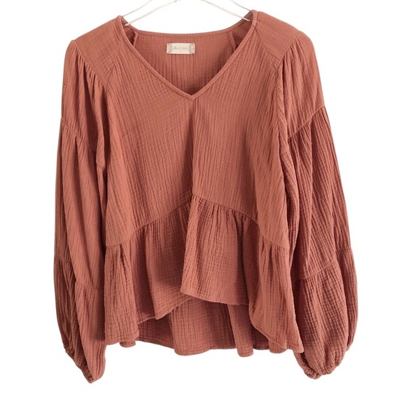 Altar’d State V-neck Babydoll Flowy Boho Top
Rust Small - Picture 1 of 6